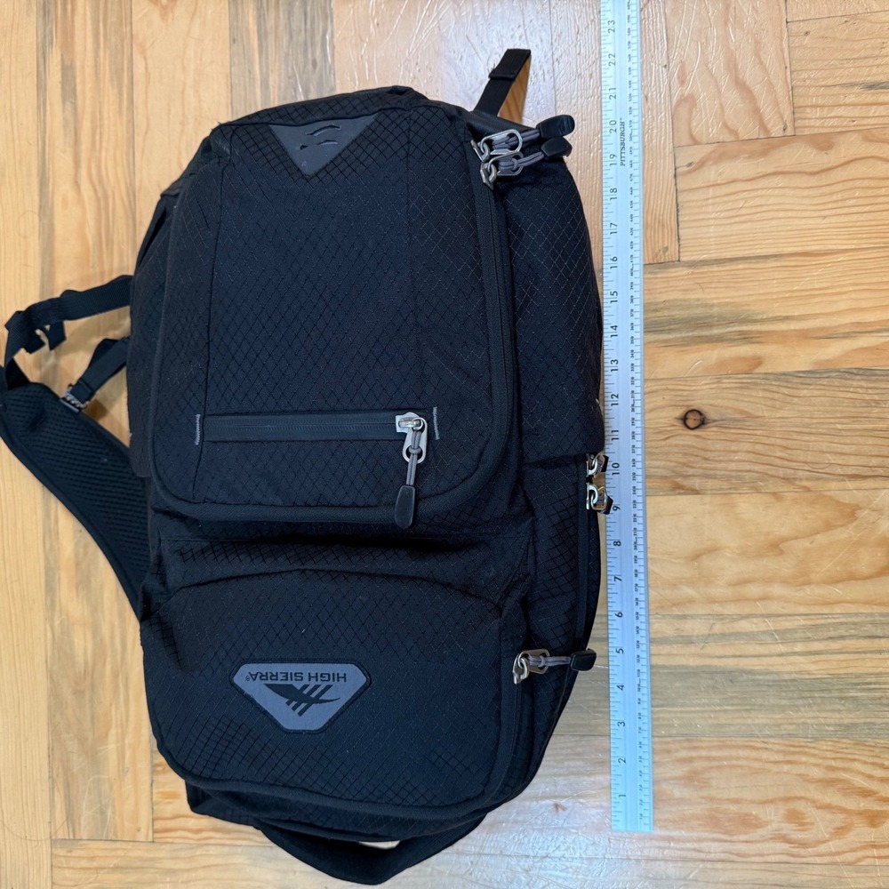 High Sierra Tech Spot Laptop Bag Multi-Pocket 17"‎ Padded Compartment Backpack - Picture 4 of 16
